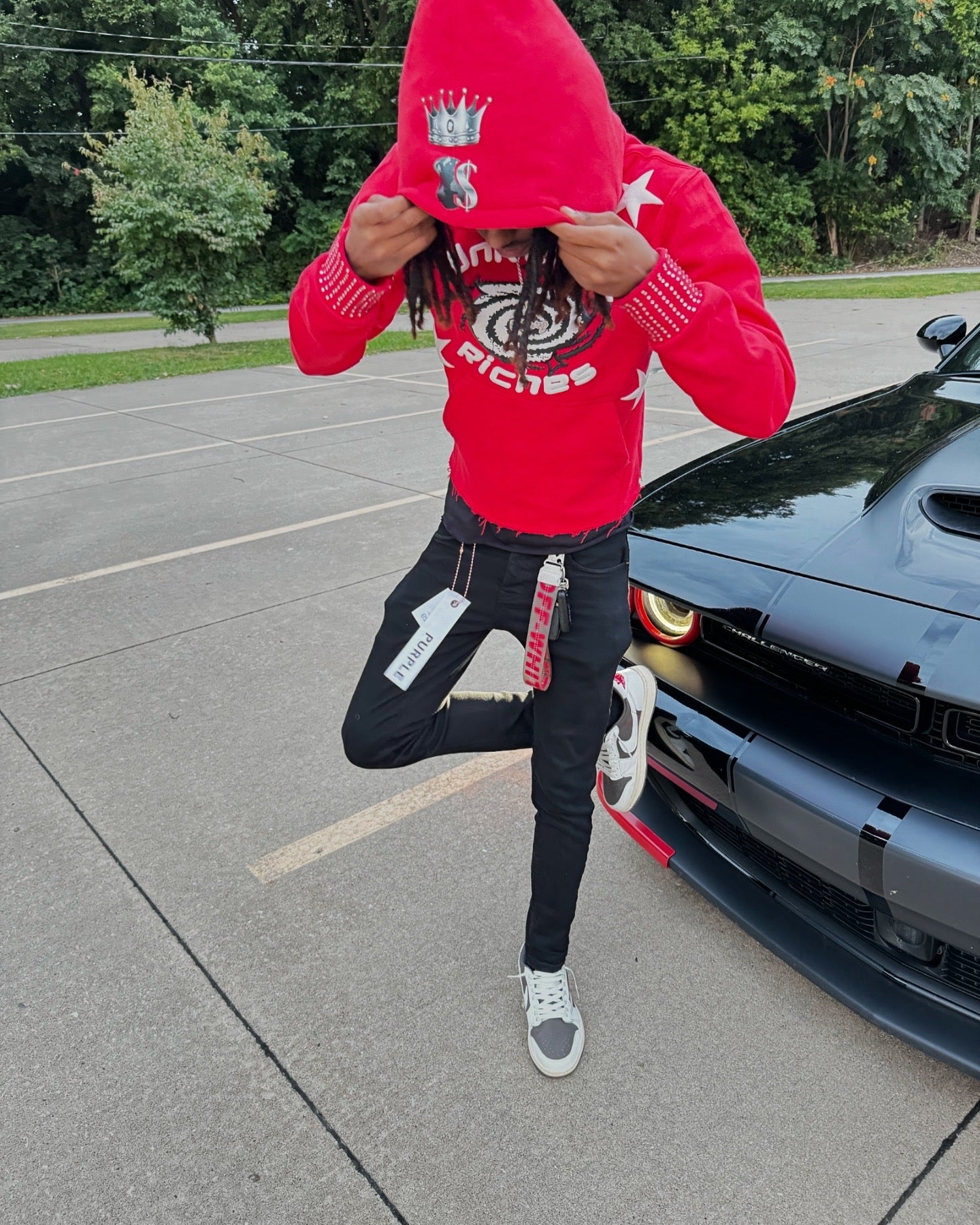 LOA Hoodie Red